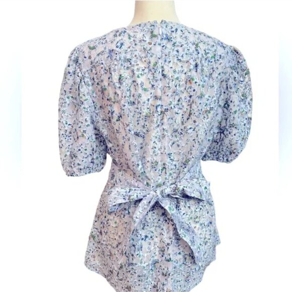 Tory Burch "Dreamcatcher" Lace Top Size 6 EUC - Picture 2 of 3